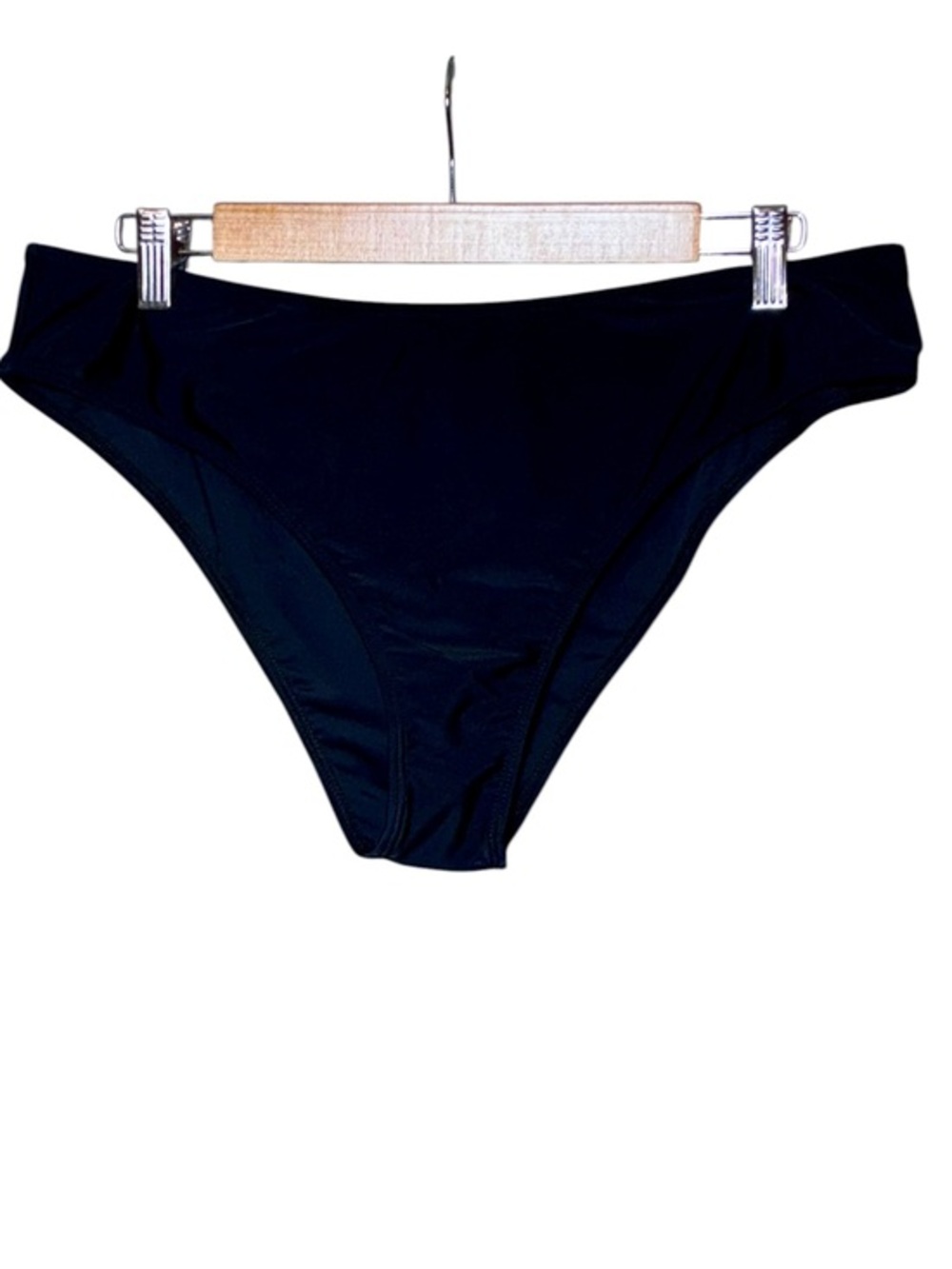 Fashion Wear Black Bikini Bottom with Hygienic Liner